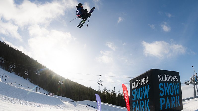 Kläppen Ski Resort och Svenska Skidförbundet förlänger sitt samarbete. Foto: Daniel Bernstål. 